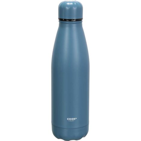 Bouteille de Transport Isotherme 50cl Bleu Mat