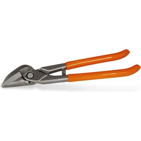 Cisaille à tôle forgée droite 260 mm – Acier carbone pour inox et zinc – Poignées PVC trempé – 12455 (1/4)