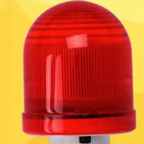 Feu De Signalisation De Danger - LED Clignotant - Pour Cône De Sécurité - Usage Routier Et Urgence - 6 Pièces (1/5)