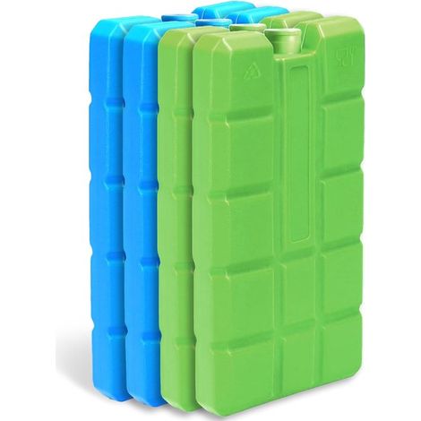 Barra de helado para nevera portátil, 4/8 piezas, 200 ml, reutilizable, ultrafina para actividades al aire libre (1/5)