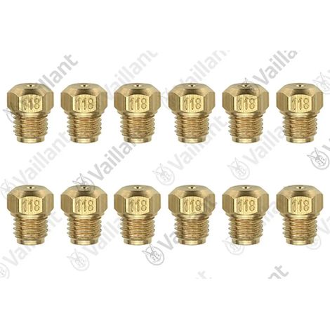 VAILLANT Boquilla de quemador, 1,18, (x12) MAG 11-0/0 GX u.w. Vaillant-Nr. , 291202