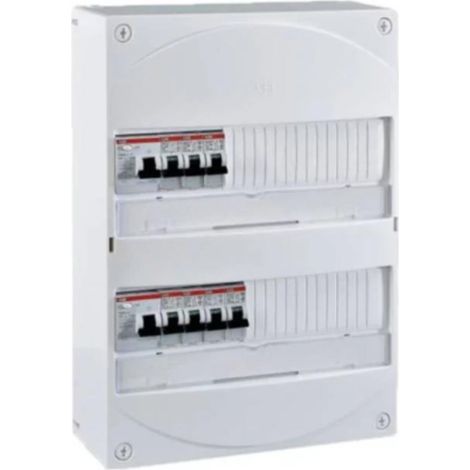 Tableau électrique prééquipé 2 rangées 26 modules - ABB