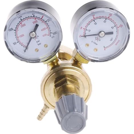 Régulateur de pression pour gaz de protection Argon/CO2 pour poste à souder MIG/MAG WIGdyk-alovez (1/4)