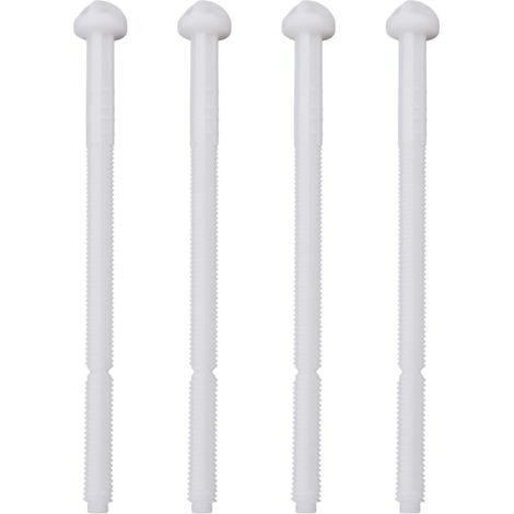 Lot de 4 tiges de chasse d'eau pour GEBERIT, Delta et Twinline, numéro de pièce 240 074 00 1 pour chasse d'eau murale dissimulée (1/5)