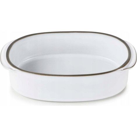 Revol Caractere plat à four blanc 16x11 cm porcelaine