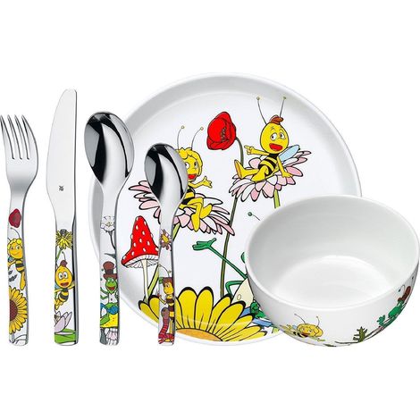 Service Vaisselle Enfant Wmf Maya Set Repas Enfant Acier Inox Maya - Wmf (1/5)