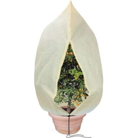 BUNTHAUS Housse d'hivernage, Housse de Protection pour Plantes, Voile d'hivernage - 180 x 120 cm