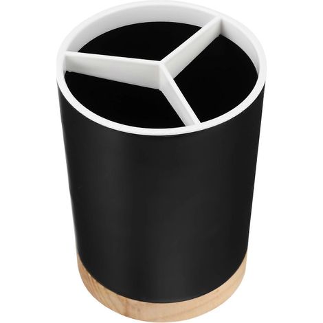 Support de baguettes de cuisine noir pour ranger les couverts, support de bureau pour la cuisine (1/5)