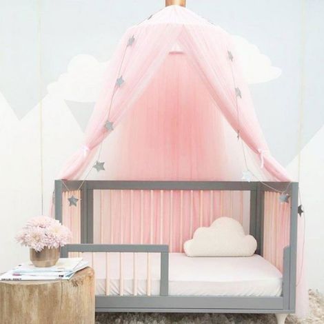 Ciel Lit Princesse Dentelle - Moustiquaire dôme enfant - Déco interne externe (1/3)