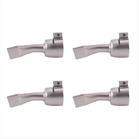 Lot de 4 buses de soudage à grand angle de 20 mm pour torche de soudage à air chaud et plastique