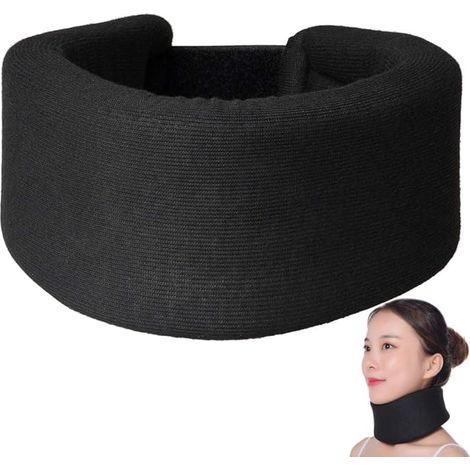 Collier cervical souple et ajustable pour soulager la douleur, reposer les épaules et détendre les os.