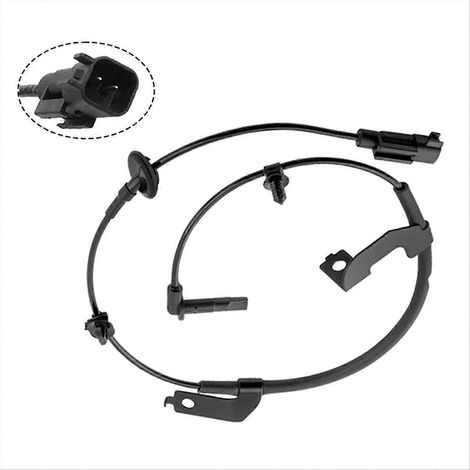 ABS-Vorderradgeschwindigkeitssensor für Fahrzeuge, präzises Ersatzteil, kompatibel mit mehreren Modellen, einfacher Austausch, hochzuverlässiger Vorderradsensor. (1/5)