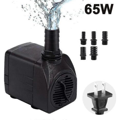 Pompe submersible 65 W avec cordon d'alimentation pour fontaine (1/5)