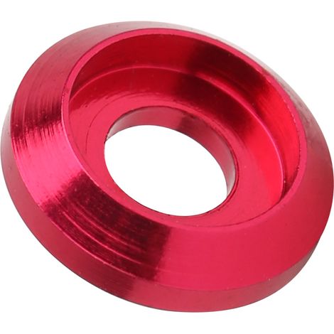 20 Stück Unterlegscheiben aus Aluminiumlegierung 6061 für M3-Sechskantschrauben, rosa (1/5)