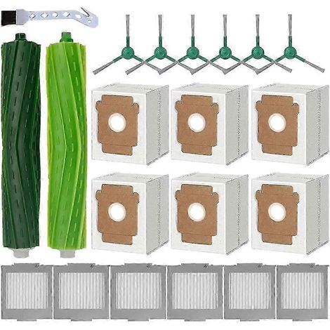 Pièces de rechange compatibles avec l'aspirateur robot iRobot Roomba Max 705 Vac/Plus 504 Vac, kit d'accessoires de haute qualité WHBYV (1/4)