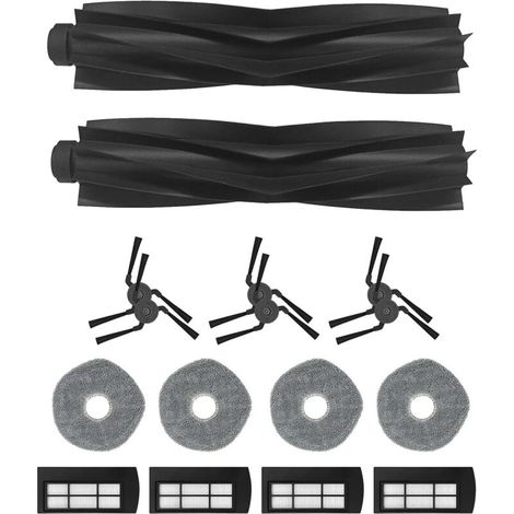 EUFY X9 Pro robot vacuum cleaner accessory kit: 2 main brushes + 6 side brushes (1/5)