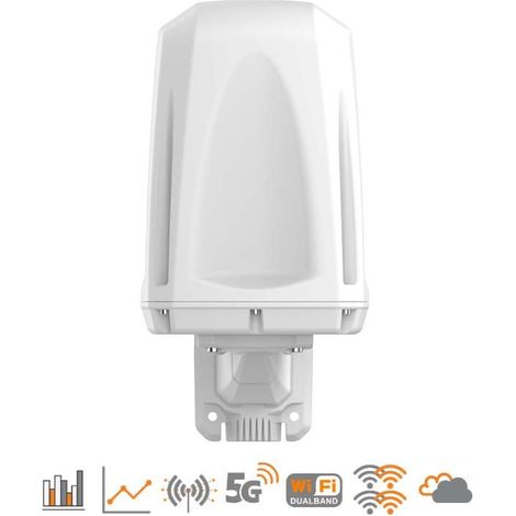 Poynting Antenne omnidirectionnelle Epnt-4 Polarized-X 5G/Lte et Wifi 4X5G-Lte Mimo 3.8Dbi 2Xwifi 5Dbi