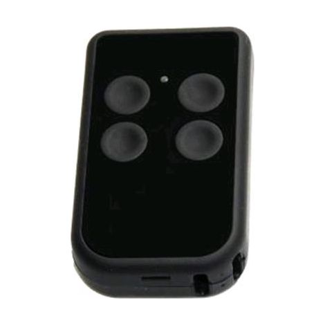 RADIOCOMANDO mod. Q ZERO NERO SICE Basse frequenze 27-40MHZ autoapprendimento