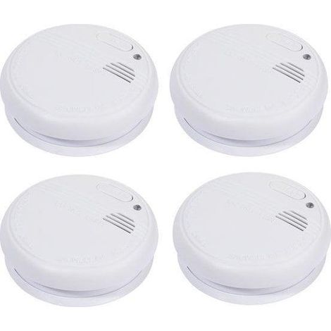 Vivanco SD 3-N detector de humo blanco pack 4 unidades