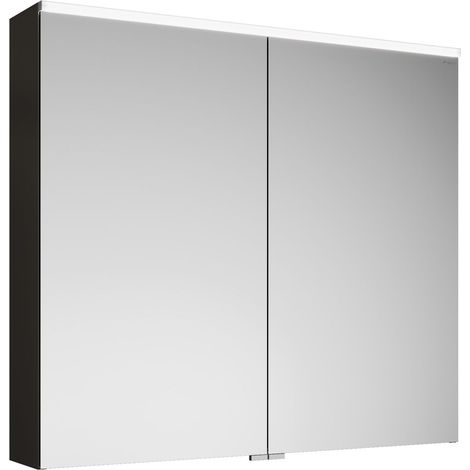 burgbad Eqio armario con espejos con luz LED superior e (1/3)
