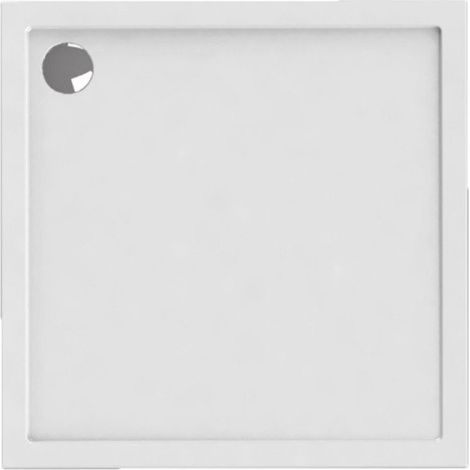 Piatto doccia 90x90 acrilico ultra slim colore bianco kamalu