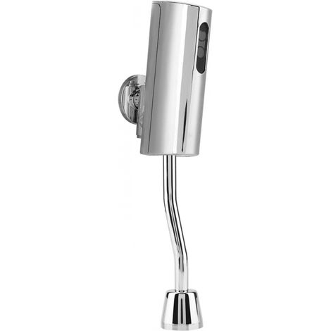 Robinet Urinoir Automatique Mural, Chasse d'Eau Sans Contact pour Salle de Bain, Économique Hygiénique (1/5)
