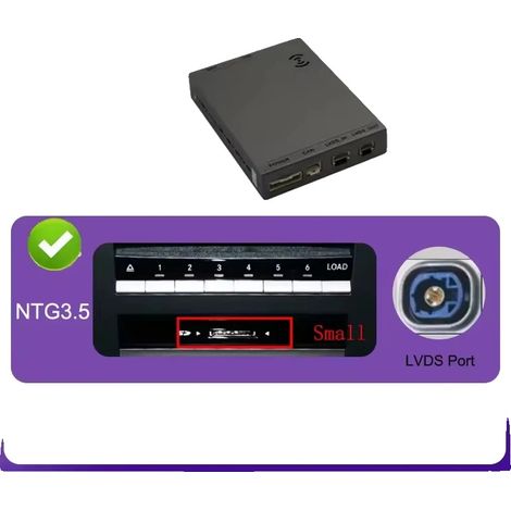 Module CarPlay sans fil, Intégration Bluetooth, Miroir d'écran, NTG3.5 (1/2)