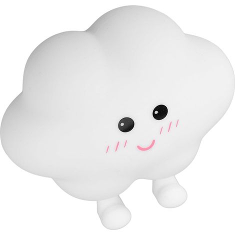 Veilleuse USB en silicone en forme de dessin animé - Veilleuse murale magnétique pour fille - Avec batterie de 200 mAh - Type C (1/5)