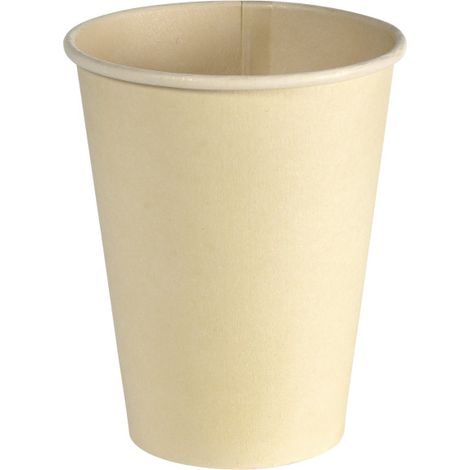 Duni Pappbecher 0,2 L beige - 10 Stück Becher