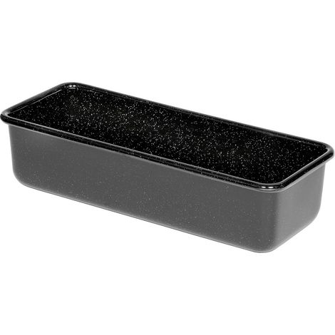 RIESS Königskuchenform 30x10cm schwarz Emaille