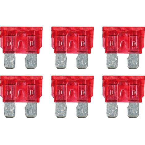 Smart Led, set 6 fusibili lamellari con spia a led, 12/32V - 10A (1/4)