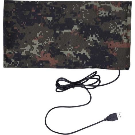 1 pièce Coussin chauffant pour reptiles, contrôle de température, imperméable, 20 x 10 cm, chauffage rapide, usage intérieur et terrarium