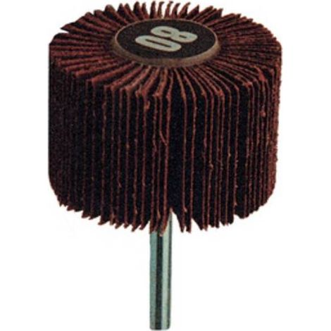 POGGI 358.60 RUOTA ABRASIVA LAMELLARE D 60X40 MM