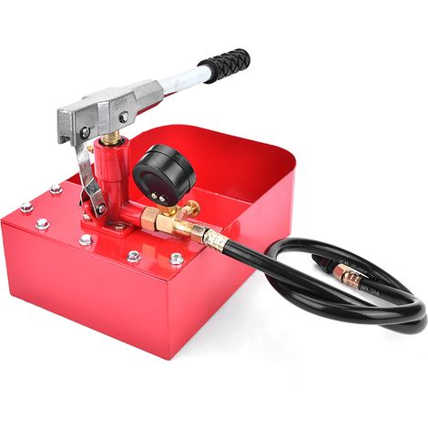 Hydraulische Handpumpe (1000 PSI, 7 MPa) für Rohrprüfung, Ventilprüfung, Wasserdruckprüfgerät, Handwerkzeug (1/5)