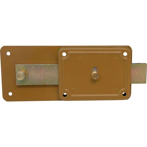 F.lli Facchinetti FERROGLIETTO SERRATURA LEGNO APPL. 6 M. CIL/FISSO S/ACCESSORI Art. P61 E.60