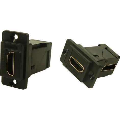 Cliff CP30753 Adattatore HDMI Presa Nero 1 pz.