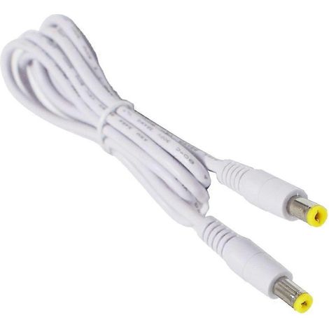 22AWG Verlängerungskabel (Stecker auf Stecker), 5,5 mm x 2,1 mm, 24 V