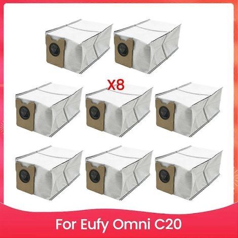 Sac à poussière pour aspirateur Eufy Omni C20 - Pièce de rechange - Sac à poussière grande capacité (1/5)