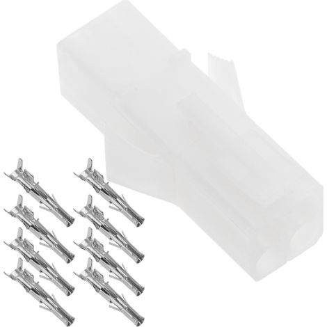 BeMatik - Connecteurs rapides 4 voies au pas de 6,2 mm pour câble-câble (1/5)