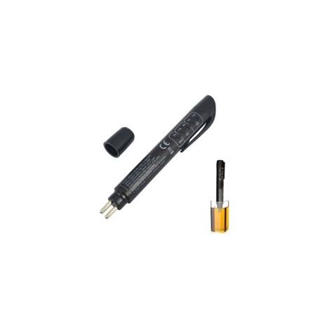 Tester per liquido freni ZVD, tester per liquido freni per auto, penna tester per liquido freni, tester digitale per liquido freni, strumento di test per auto con 5 indicatori LED per DOT3, DOT4, DOT5 (1/4)