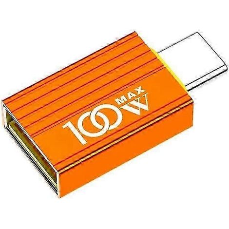 USB-C-auf-USB-3.0-10-Gbit/s-Adapter, USB-C-Stecker-auf-USB-3.0-Adapter (orange) (1/5)