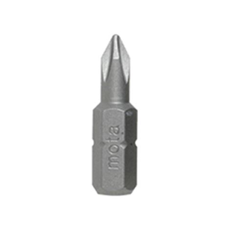 JUEGO 10 PUNTAS PHILIPS PH 2x25mm 1/4" ACERO BPH225 MOTA (1/2)