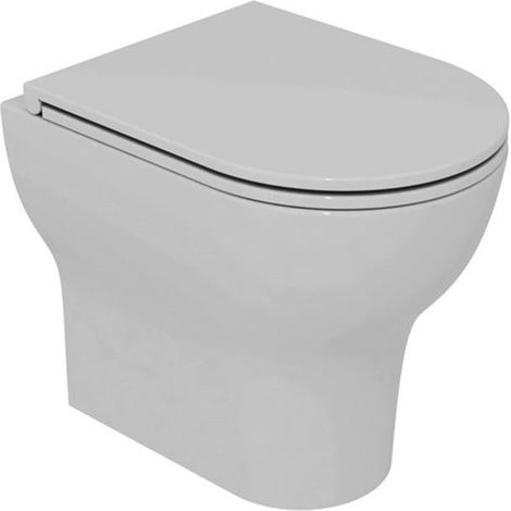 Coprivaso per WC Soft Close - In Termoindurente - Chiusura Rallentata e Silenziosa Soft Close (1/3)
