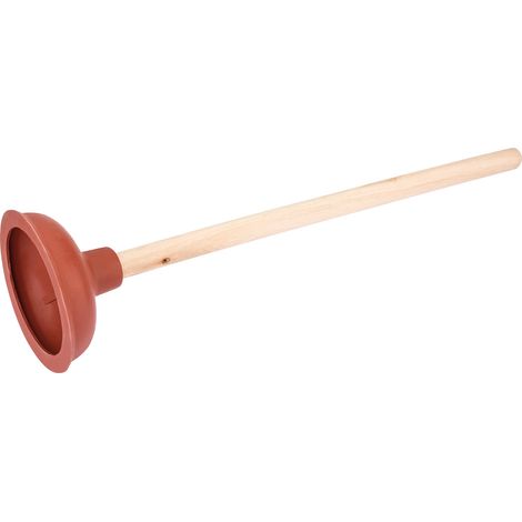 Draper 32894 135mm Diameter Toilet and Sink Plunger with Handle (1/5)