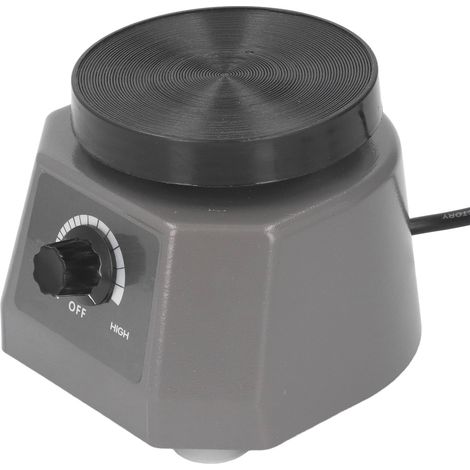 Agitateur de laboratoire 4 pouces pour plâtre dentaire, machine oscillante circulaire, équipement de dentisterie, mélangeur 220V prise UE (1/5)
