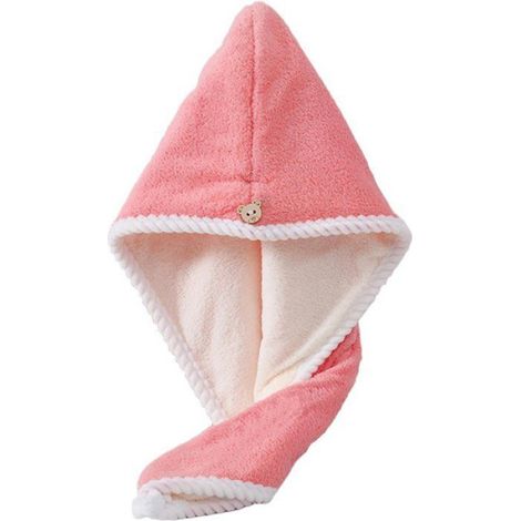 Serviette Microfibre - Séchage Rapide - Taille Universelle 70 x 140 cm - Pour Adulte et Enfant - Rose et Blanc - 1 Pièce (1/5)