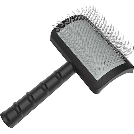 Brosse à picots extra longs pour grands chiens (noire) (1/5)