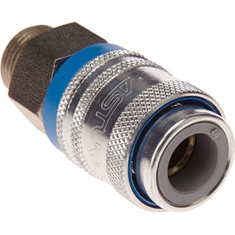 Mecafer 156320 - Giunto rapido universale in metallo 3/8", attacco maschio (1/3)