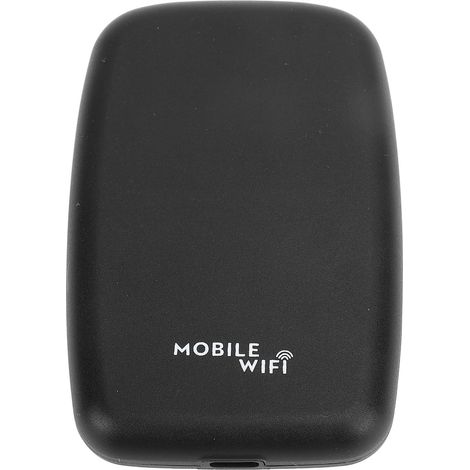 Point d'accès mobile 4G LTE : téléchargement jusqu'à 150 Mbps, connexion jusqu'à 10 appareils, cryptage Wi-Fi WPA/WPA2, batterie 2100 mAh, édition Europe/Asie, noir (1/5)