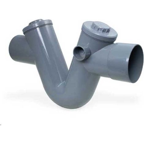 Sifón Registro Gris - Crearplast  Medidas  Accesorios Fontanería: 200mm